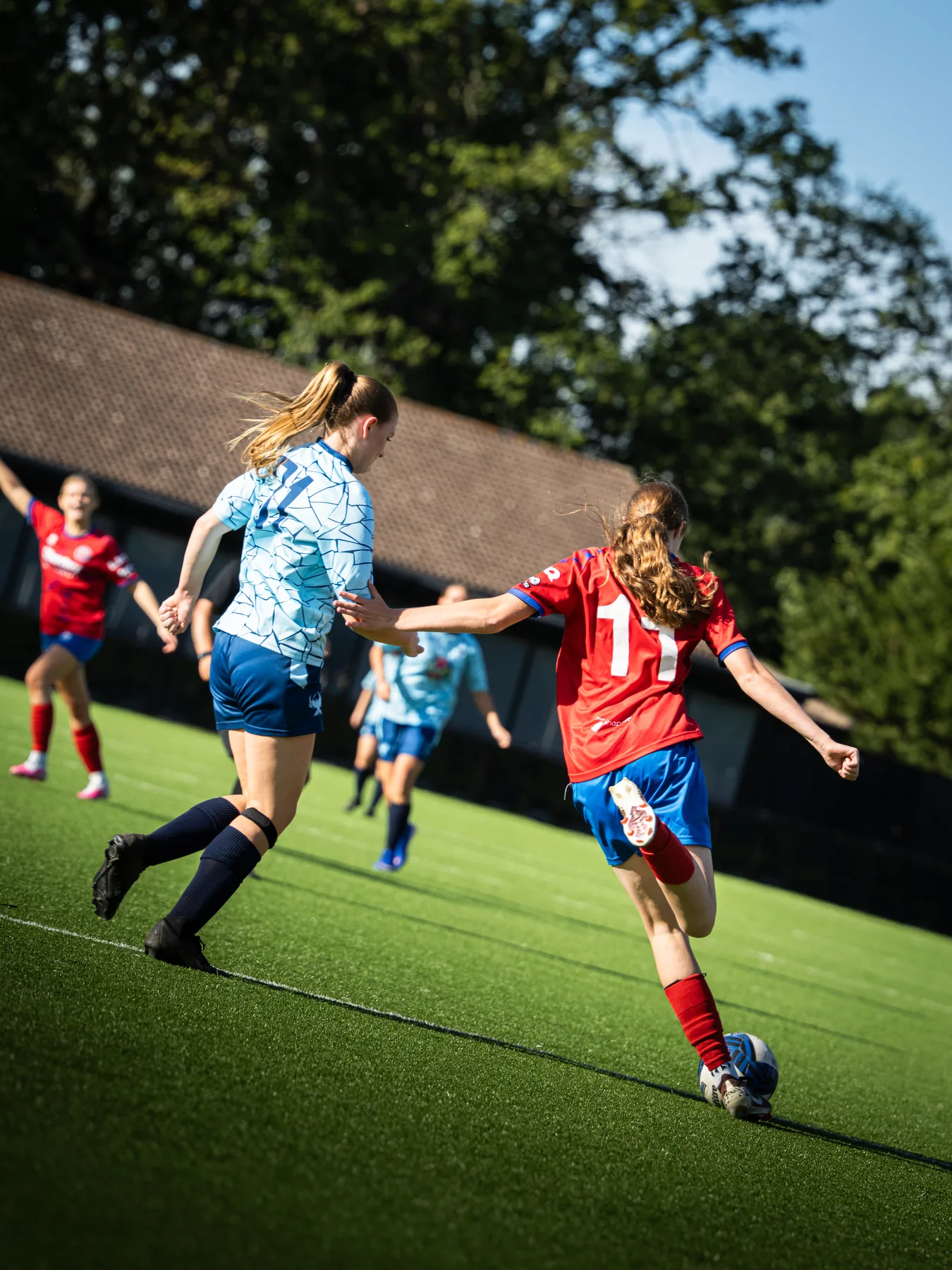 Aldershot Town Women photography by Haris Khan
