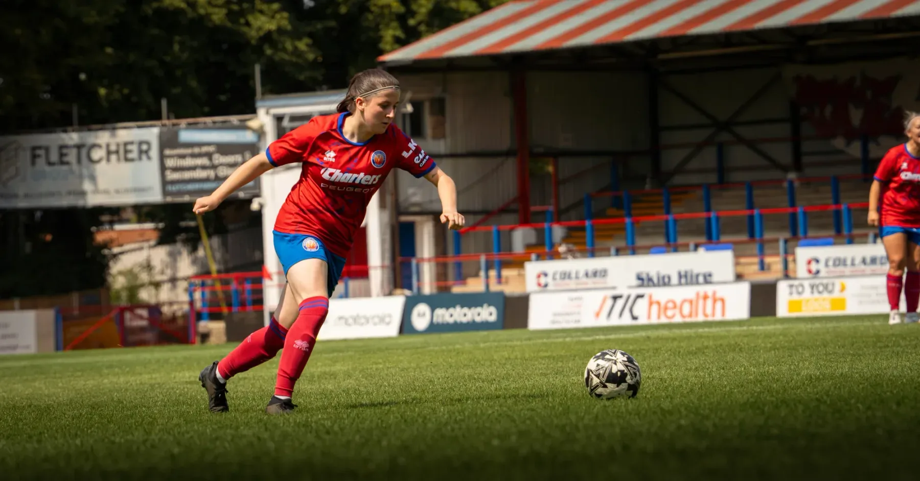 Aldershot Town Women matchday photography by Haris Khan