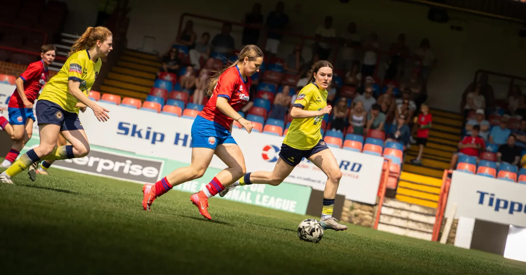 Aldershot Town Women matchday photography by Haris Khan