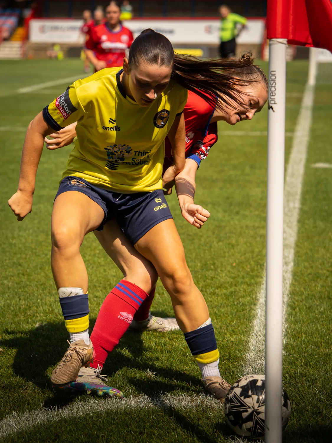 Pre-season and gym photography for Aldershot Town Women by Haris Khan