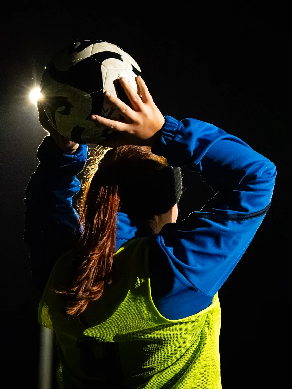 Training nights photography for Aldershot Town Women by Haris Khan