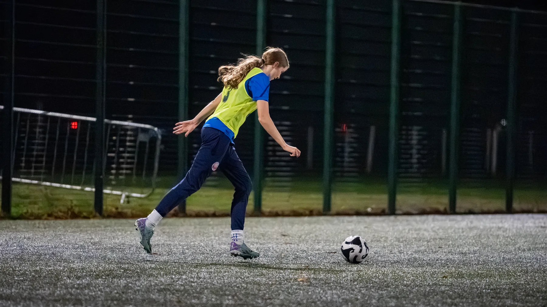 Training nights photography for Aldershot Town Women by Haris Khan