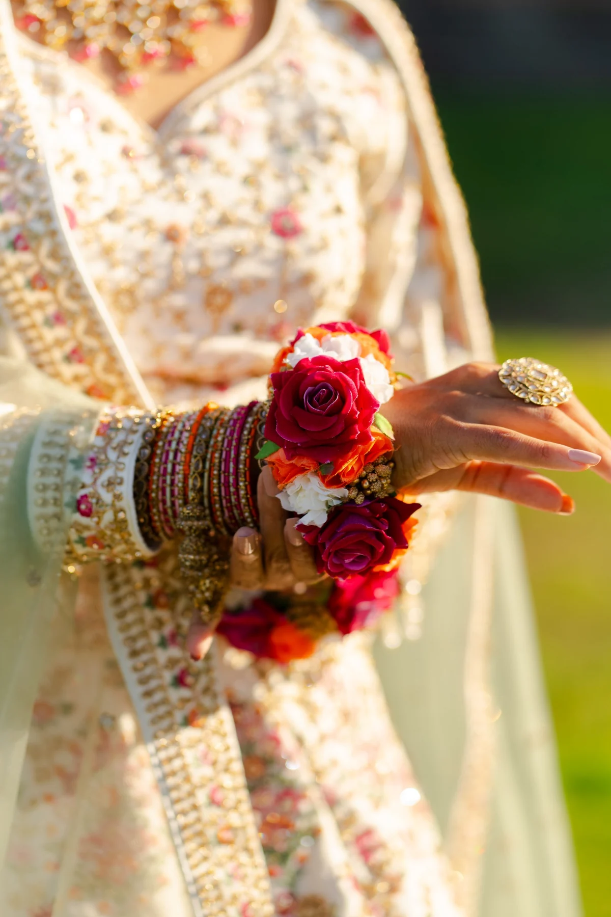 Bridal detail from a Fiaa Studios wedding