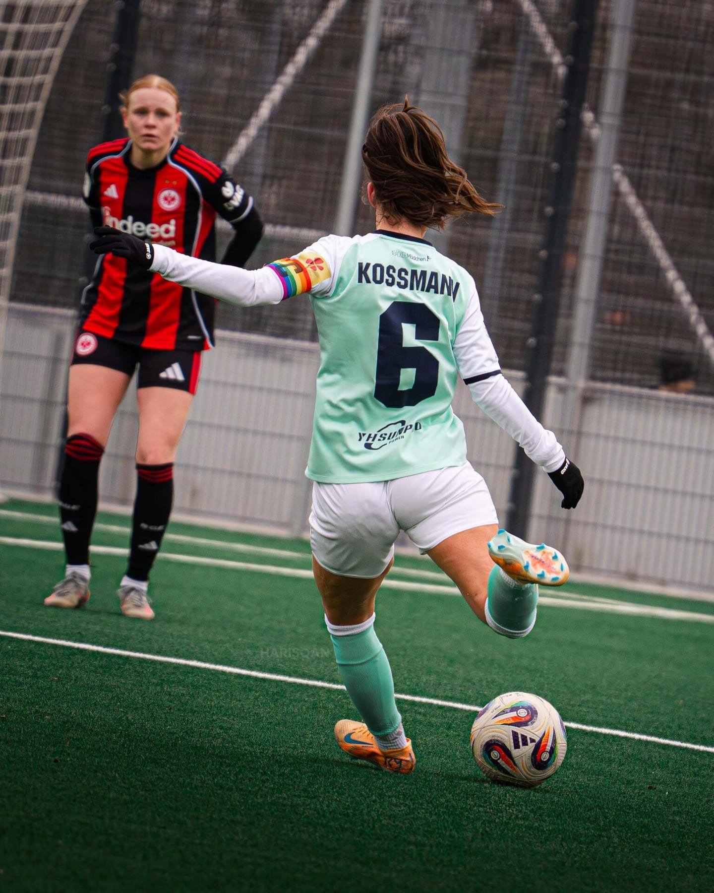 Eintracht Frankfurt Women matchday photography by Haris Khan