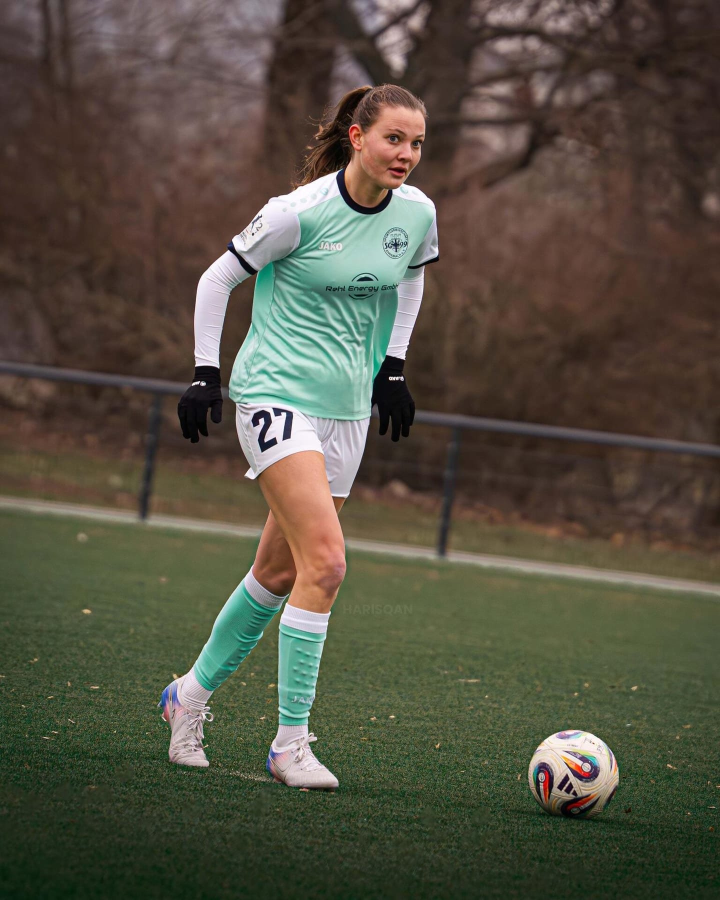 Eintracht Frankfurt Women matchday photography by Haris Khan
